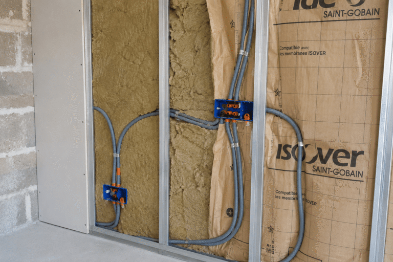 Électricité avant ou après isolation