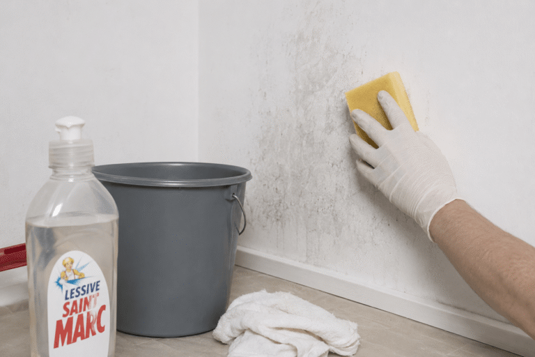 Lessiver un mur avant peinture