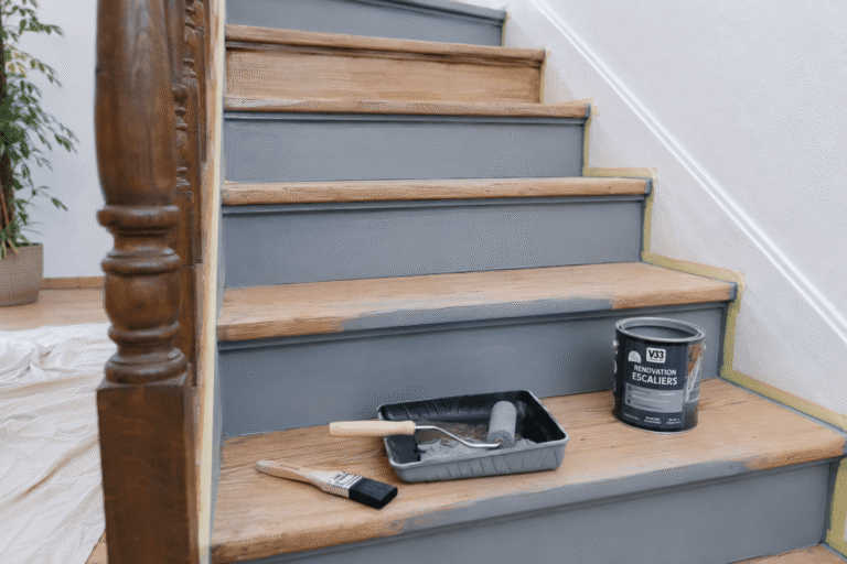 Peintures pour escaliers en bois