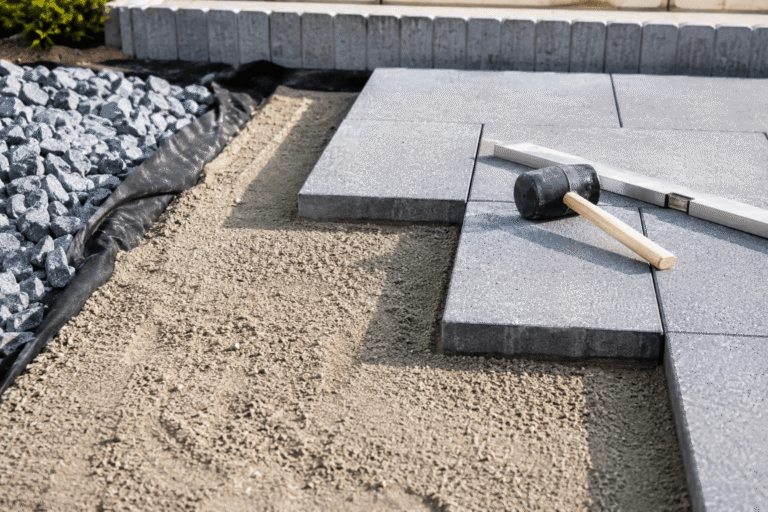 Quel sable choisir pour une terrasse dallée