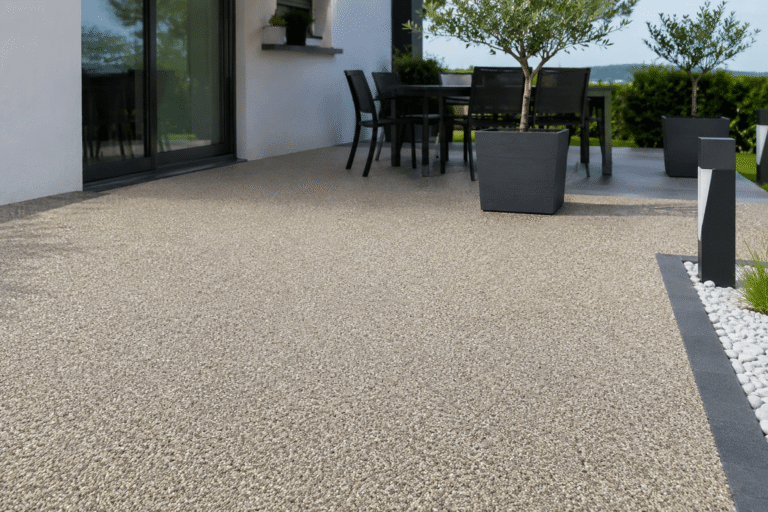 Résine pour terrasse